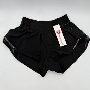 New Aurefin Womens Shorts Black Size XXS 2 2" inseam 21" waist